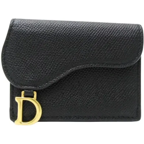 Pre-owned Leather wallets , female, Sizes: ONE SIZE - Dior Vintage - Modalova