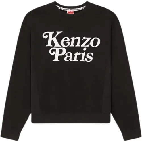 Crew Neck Sweatshirt Cotton , male, Sizes: XL - Kenzo - Modalova