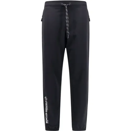 Nylon Elastic Waist Trouser with Pockets , male, Sizes: M, L, S, XS - Moncler - Modalova