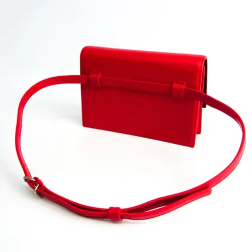 Pre-owned Leather Belt Bag , female, Sizes: ONE SIZE - Balenciaga Vintage - Modalova