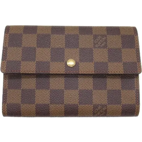 Pre-owned Canvas wallets , female, Sizes: ONE SIZE - Louis Vuitton Vintage - Modalova