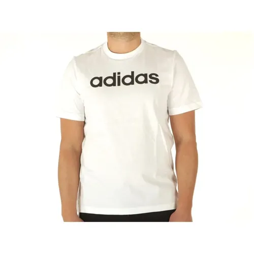 Herren Weißes Bedrucktes T-Shirt - Adidas - Modalova