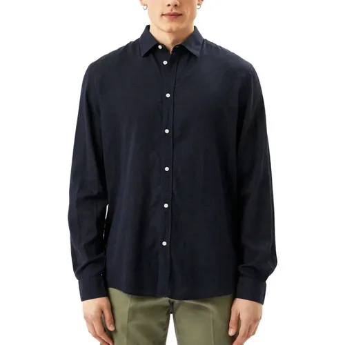 Regular Fit Linen Shirt , male, Sizes: L, XL, 2XL, XS, S, M - Liu Jo - Modalova