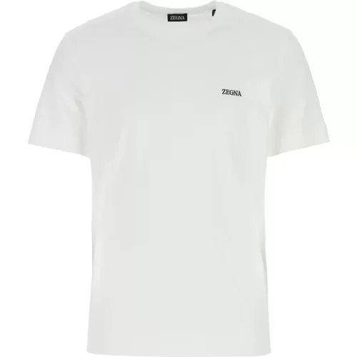 T-Shirts , male, Sizes: L - Ermenegildo Zegna - Modalova