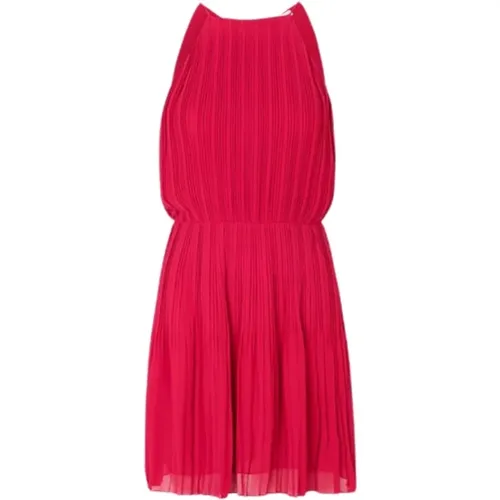 Cherry Pleated Short Dress , female, Sizes: XS - Samsøe Samsøe - Modalova