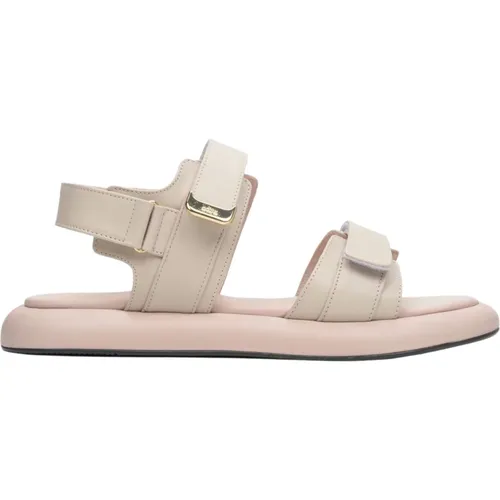 Damen Leder Riemchensandalen Er00113089 - Estro - Modalova