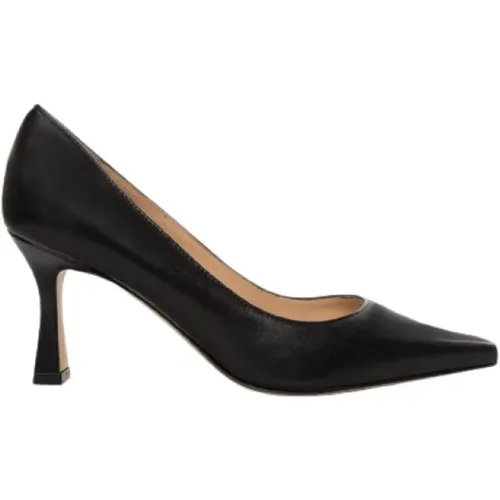 Leather Heeled Shoes , female, Sizes: 5 1/2 UK, 4 1/2 UK - Roberto Festa - Modalova