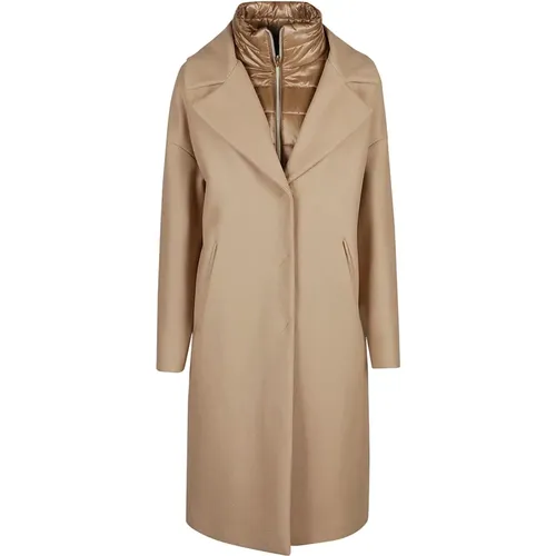 Timeless Ecowool Trench Coat , female, Sizes: L - Herno - Modalova