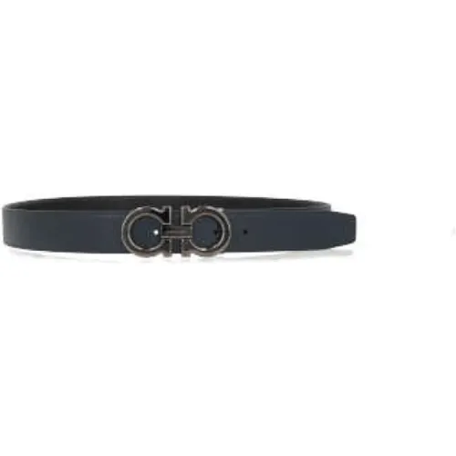 Reversible Leather Belts , Herren, Größe: 105 CM - Salvatore Ferragamo - Modalova