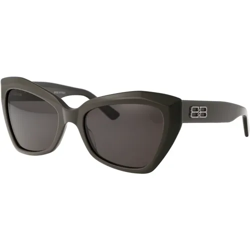 Stylische Sonnenbrille Bb0271S , Damen, Größe: 56 MM - Balenciaga - Modalova