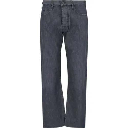 Gerades Jeans , Herren, Größe: W36 - Emporio Armani - Modalova