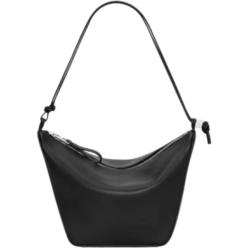 Versatile and Ergonomic Mini Hammock Hobo Bag , female, Sizes: ONE SIZE - Loewe - Modalova
