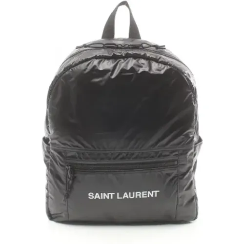 Pre-owned Nylon backpacks , female, Sizes: ONE SIZE - Yves Saint Laurent Vintage - Modalova