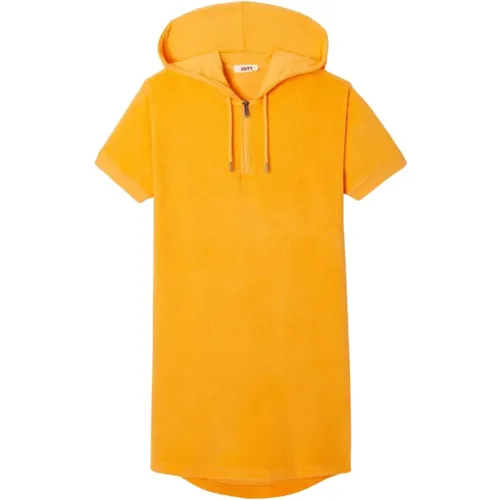 Kapuzenbademantel - Orangen , Damen, Größe: 2XL - Jott - Modalova