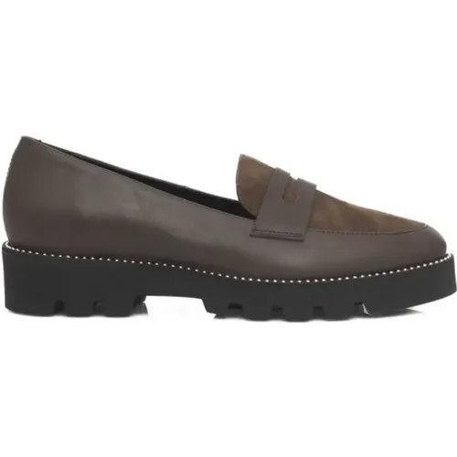 Damen Loafers mit Silbernen Details,Damen Loafers Silber Details Gummisohle - Cerruti 1881 - Modalova