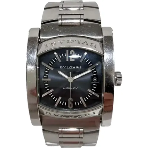 Pre-owned Metal watches , male, Sizes: ONE SIZE - Bvlgari Vintage - Modalova