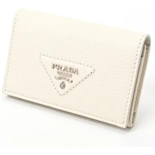 Pre-owned Leather wallets , female, Sizes: ONE SIZE - Prada Vintage - Modalova