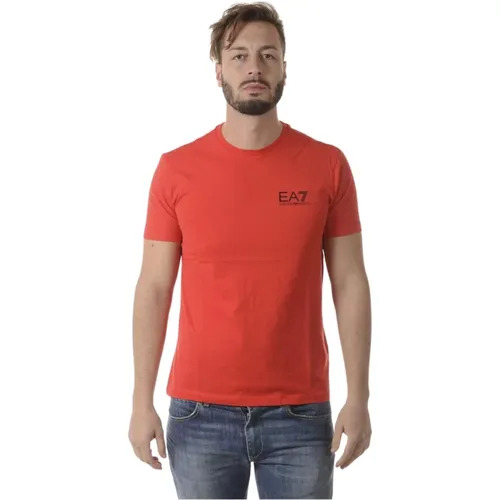 Casual Sweatshirt , Herren, Größe: L - Emporio Armani EA7 - Modalova