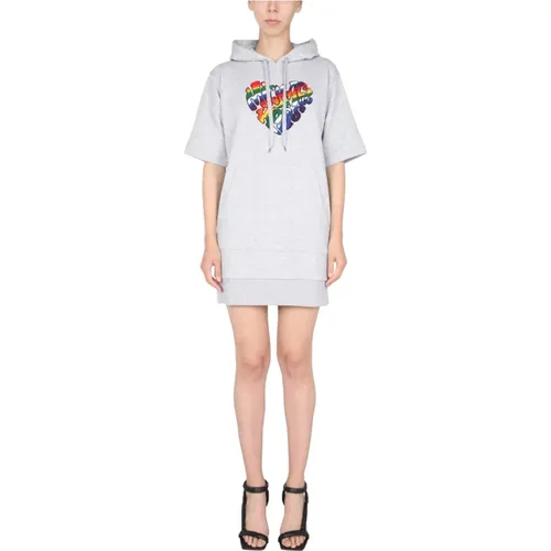 Dress With Pride Heart Logo , female, Sizes: S, XS - Michael Kors - Modalova