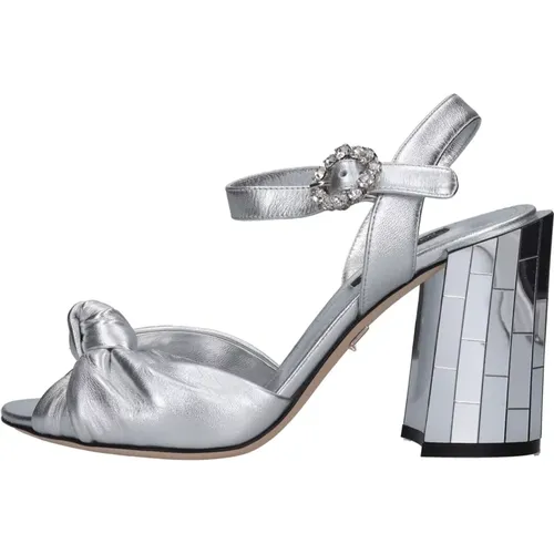 Sandalen Silber Dolce & Gabbana - Dolce & Gabbana - Modalova