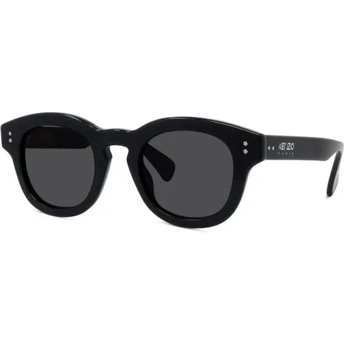 Shiny /Smoke Sunglasses , unisex, Sizes: 48 MM - Kenzo - Modalova