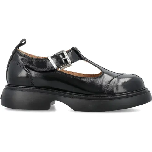 Closed Mary Jane Shoes , female, Sizes: 7 UK, 6 UK - Ganni - Modalova