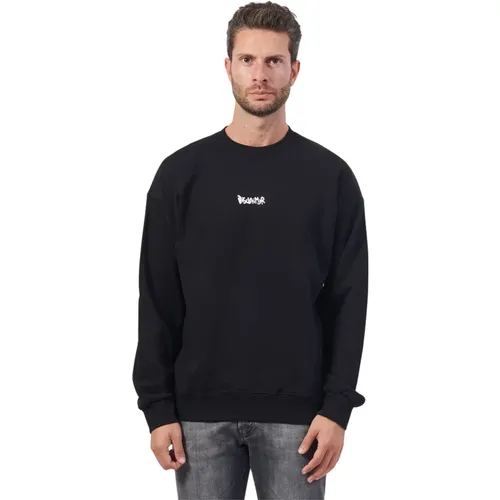 Schwarzer Langarm-Logo-Sweatshirt - Disclaimer - Modalova