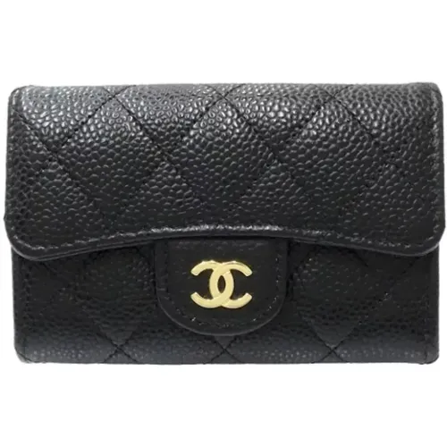 Pre-owned Leather wallets , female, Sizes: ONE SIZE - Chanel Vintage - Modalova