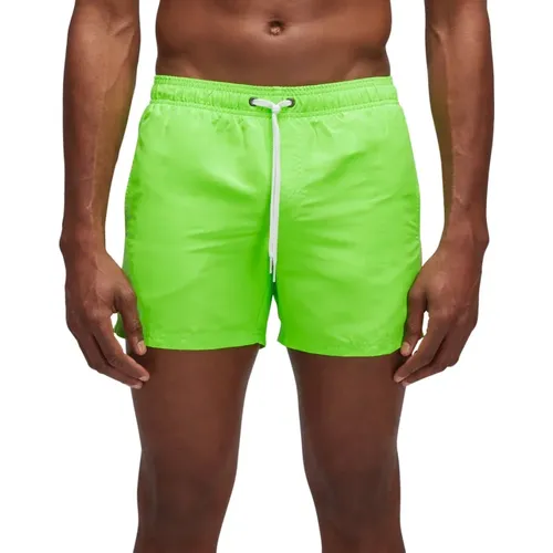Rainbow Fluorescent Swimwear , male, Sizes: L, S, M - Sundek - Modalova
