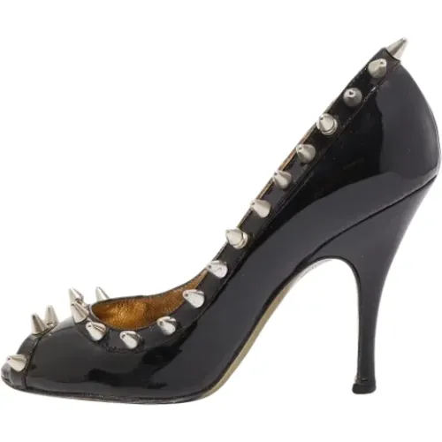 Pre-owned Leather heels , female, Sizes: 5 UK - Dolce & Gabbana Pre-owned - Modalova