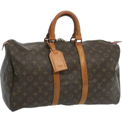 Pre-owned Canvas travel-bags , female, Sizes: ONE SIZE - Louis Vuitton Vintage - Modalova