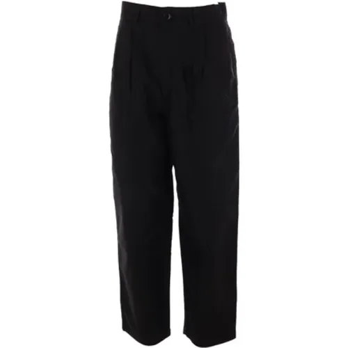 Oversize Cotton Trousers , female, Sizes: S, XS - Mythinks - Modalova