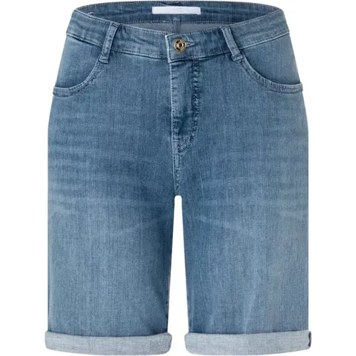 Soft Light Denim Shorts , female, Sizes: 2XL, XS, L, XL - MAC - Modalova