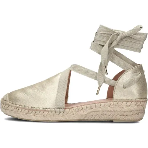 Romi Luz Espadrilles in Gold , Damen, Größe: 37 EU - Fred de la Bretoniere - Modalova