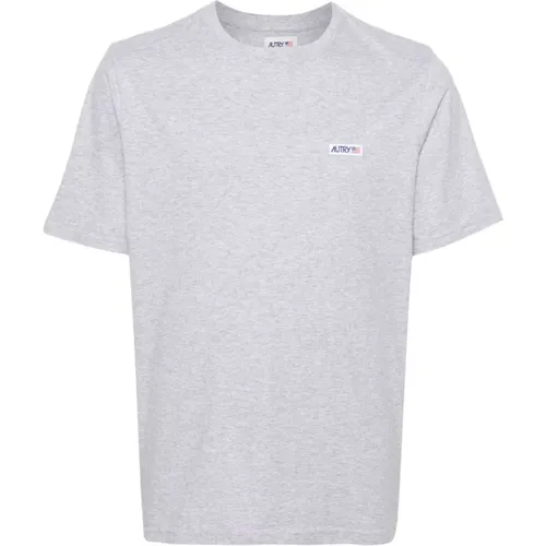 T-shirts and Polos Grey , male, Sizes: L - Autry - Modalova