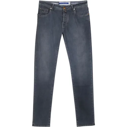 Slim Fit Jeans Nick Style , Herren, Größe: W34 - Jacob Cohën - Modalova