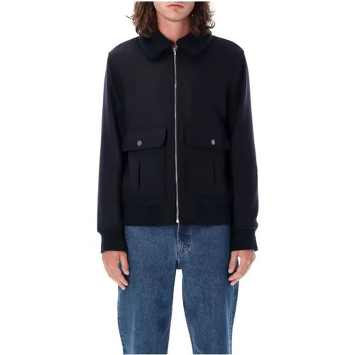 Dark Navy Bluson Jacket Outerwear , male, Sizes: XL - A.p.c. - Modalova