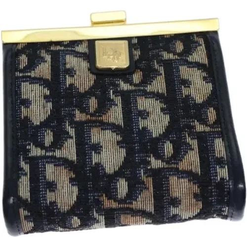 Pre-owned Canvas wallets , female, Sizes: ONE SIZE - Dior Vintage - Modalova