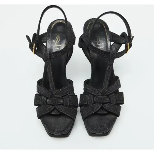 Pre-owned Wildleder sandals - Yves Saint Laurent Vintage - Modalova