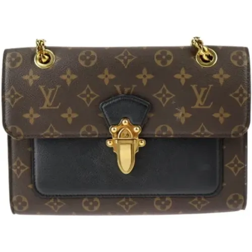 Pre-owned Leather shoulder-bags , female, Sizes: ONE SIZE - Louis Vuitton Vintage - Modalova