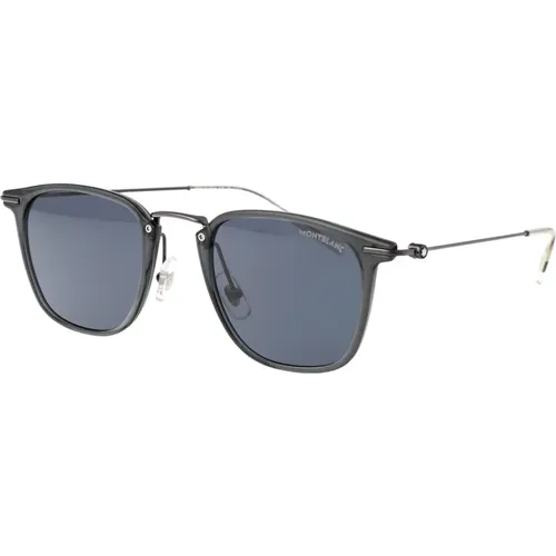 Stylish Sunglasses Mb0295S , male, Sizes: 49 MM - Montblanc - Modalova