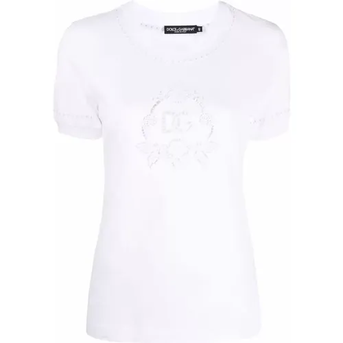 Upgrade Your Wardrobe with this Amazing Margarita T-Shirt , female, Sizes: 2XS - Dolce & Gabbana - Modalova