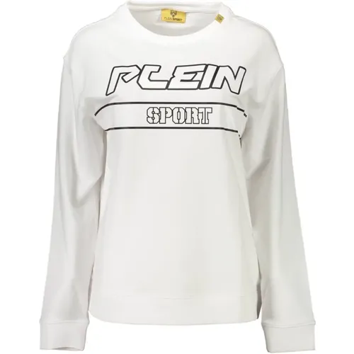 Schickes Langarm-Sweatshirt mit Kontrastdetails - Plein Sport - Modalova