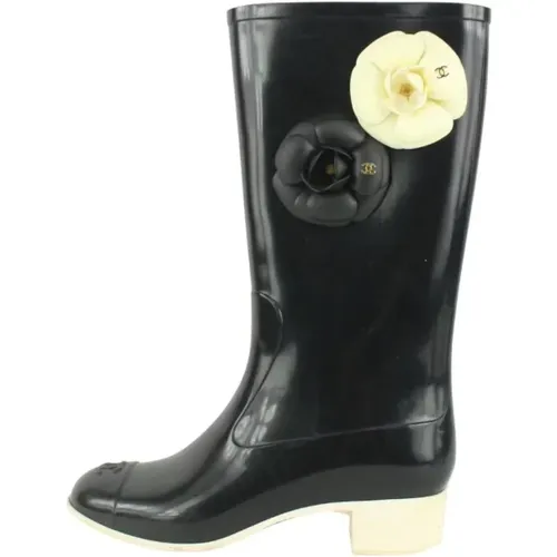 Stilvolle Vintage Gummistiefel - Chanel Vintage - Modalova