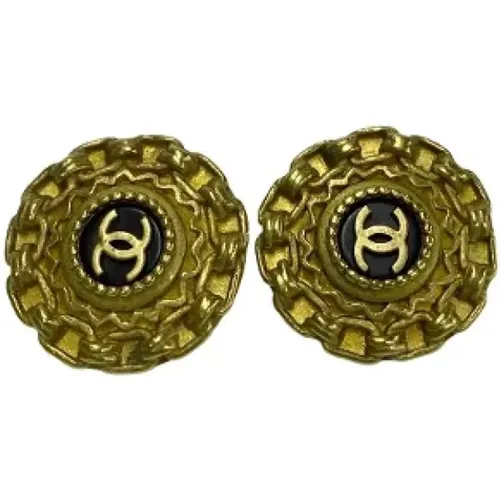 Pre-owned Metal chanel-jewelry , female, Sizes: ONE SIZE - Chanel Vintage - Modalova