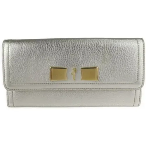 Pre-owned Leather wallets , female, Sizes: ONE SIZE - Salvatore Ferragamo Pre-owned - Modalova