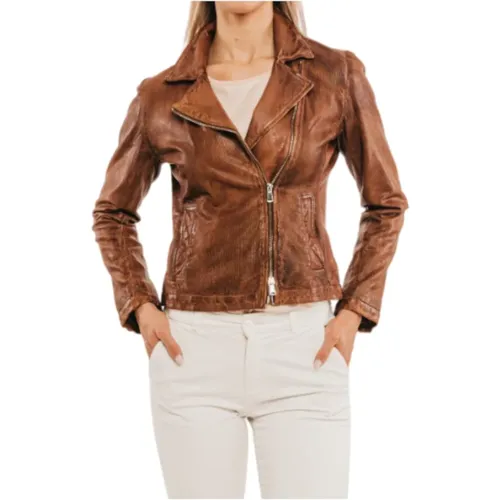 Antique Leather Jacket , female, Sizes: L - The Jack Leathers - Modalova