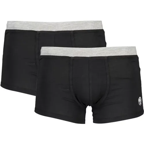 Contrasting Waistband Boxer Shorts Bi-Pack , male, Sizes: S - North Sails - Modalova