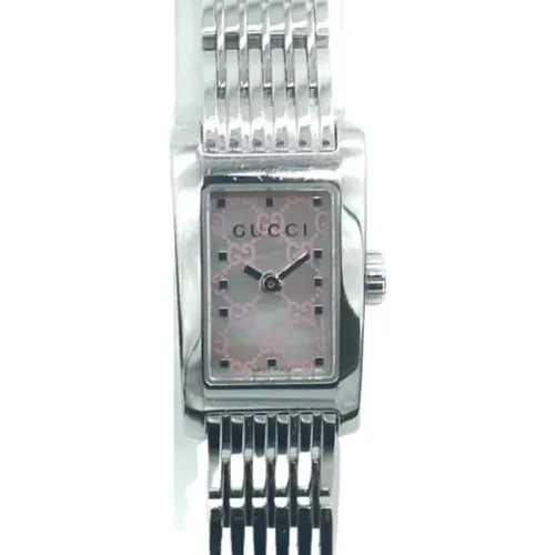 Pre-owned Metal watches , female, Sizes: ONE SIZE - Gucci Vintage - Modalova