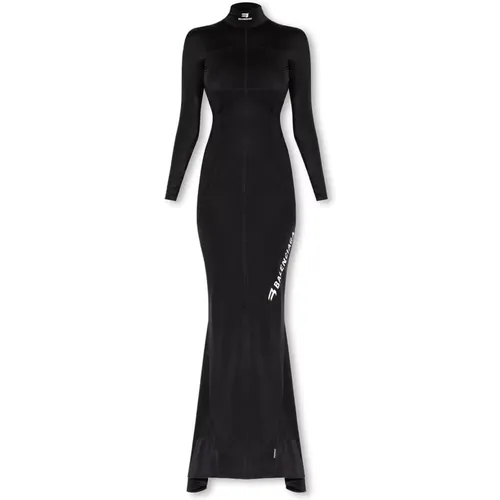 Kleid mit hohem Kragen Balenciaga - Balenciaga - Modalova